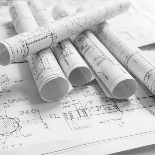 Architectural Plans - Greyscale - Image 4